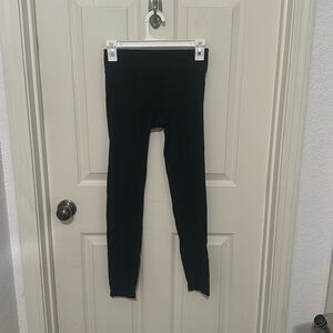 athleta girl black full length leggings